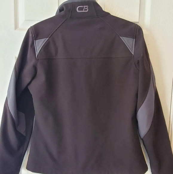 CB Sports Jacket Medium Ladies Black Fall Coat - Picture 3 of 7